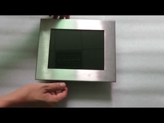 Monitor LCD HDMI impermeabile in lega di alluminio con altoparlanti montato lateralmente per supporto a forma di U