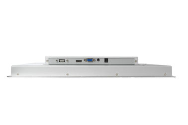 IP65 Front Industrial Panel Mount Monitor 10.1" Aluminum Bezel True Flat Surface