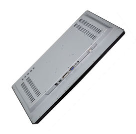 15.6 inch industrial flush mount PCAP touchscreen LCD Monintor Display with DVI,VGA,HDMI input for industrial use