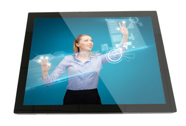 High Resolution Capacitive Industrial Touch Screen Monitor 19'' IP65 Front Panel